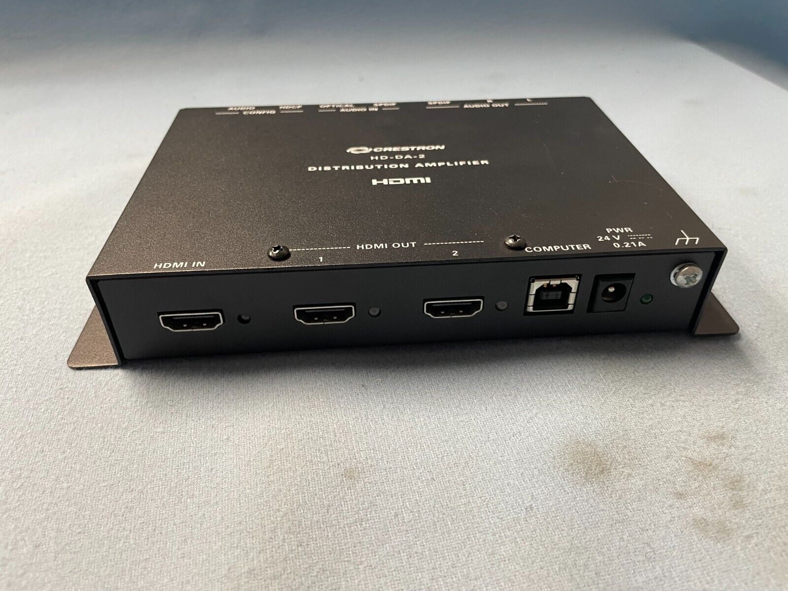Crestron HD-DA-2 1-to-2 HDMI Splitter Distribution Amplifier Audio Converter Lot - Image 2