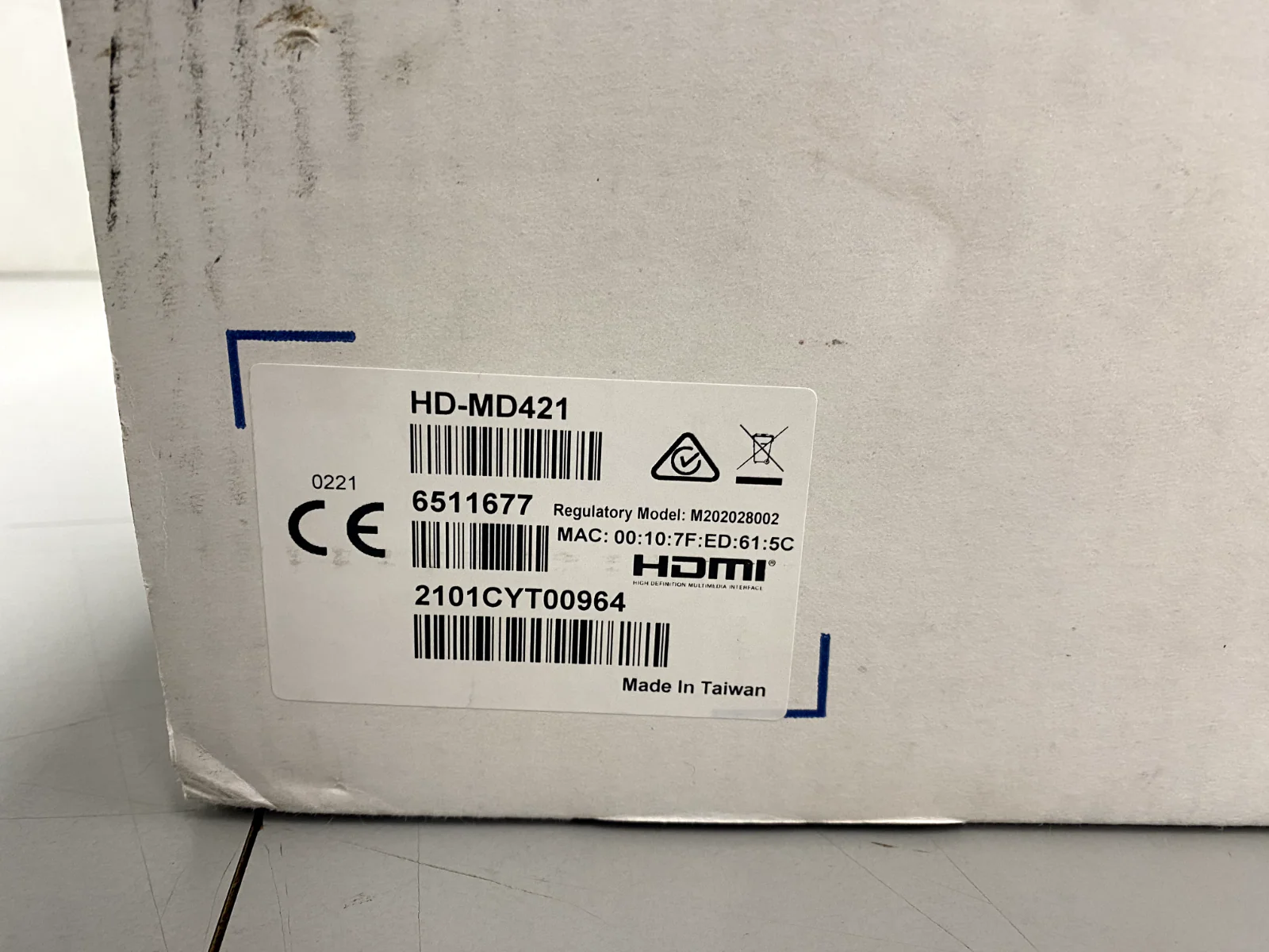 Crestron HD-MD421 6x1 4K60 4:2:0 Multiformat AV Switcher 6511677 - Image 2