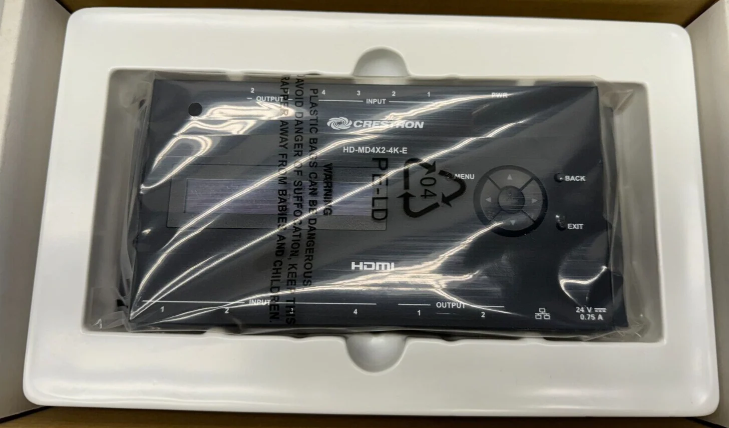 Crestron HD-MD4X2-4K-E 4x2 4K HDMI Switcher 6507490 - Image 4
