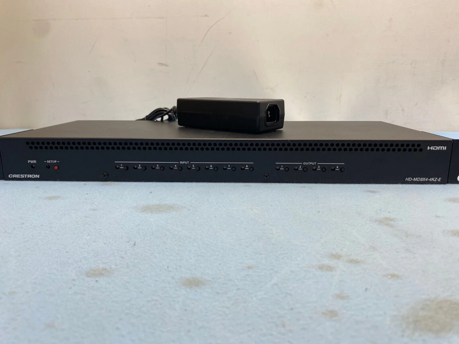 Crestron HD-MD8X4-4KZ-E Rackmount Switch (6511309) w/ PW2420RU Power Supply - Image 3