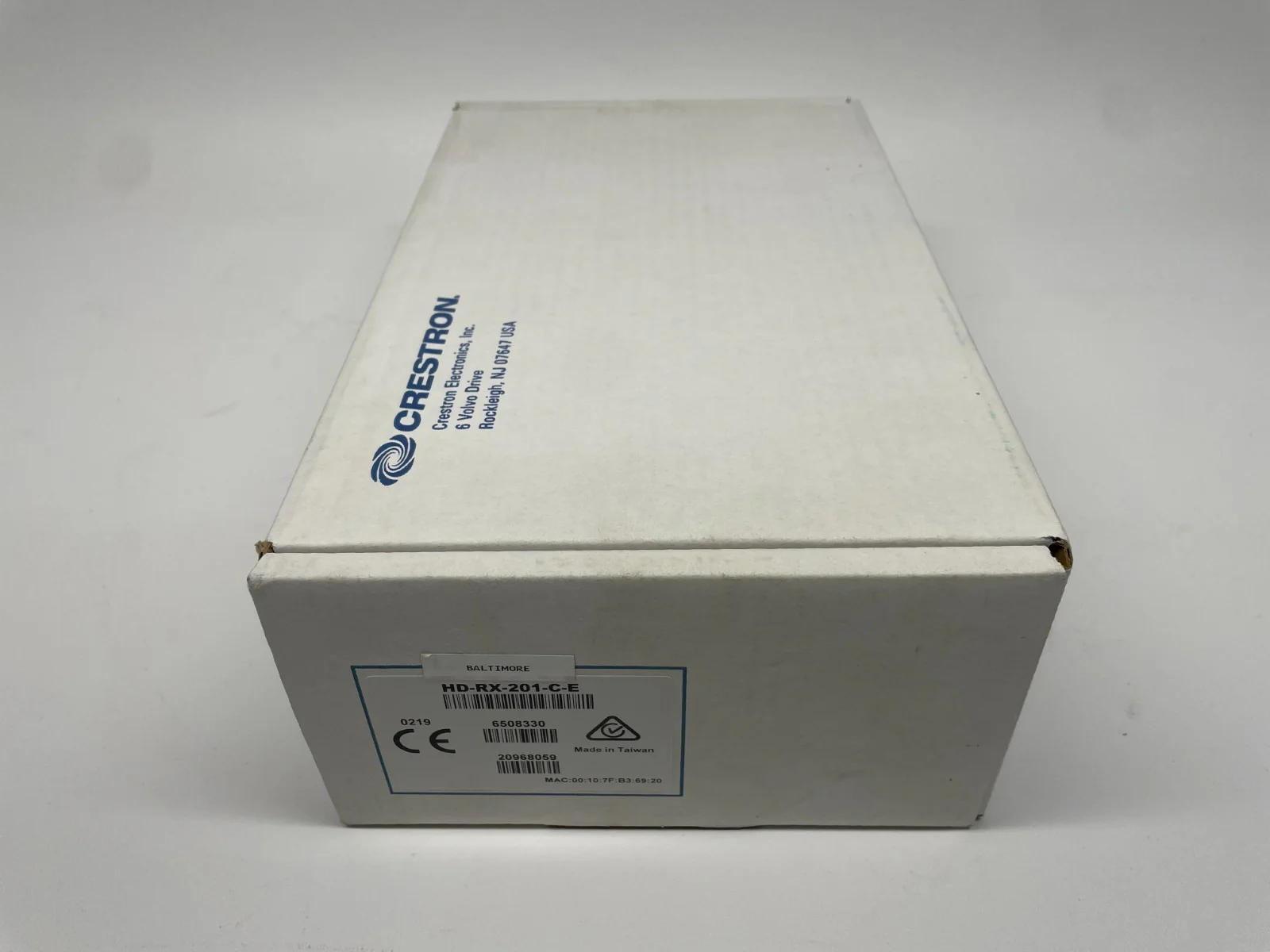 Crestron HD-RX-201-C-E DM Lite HDMI CATx Receiver 2x1 Auto-Switcher 6508330 NOB