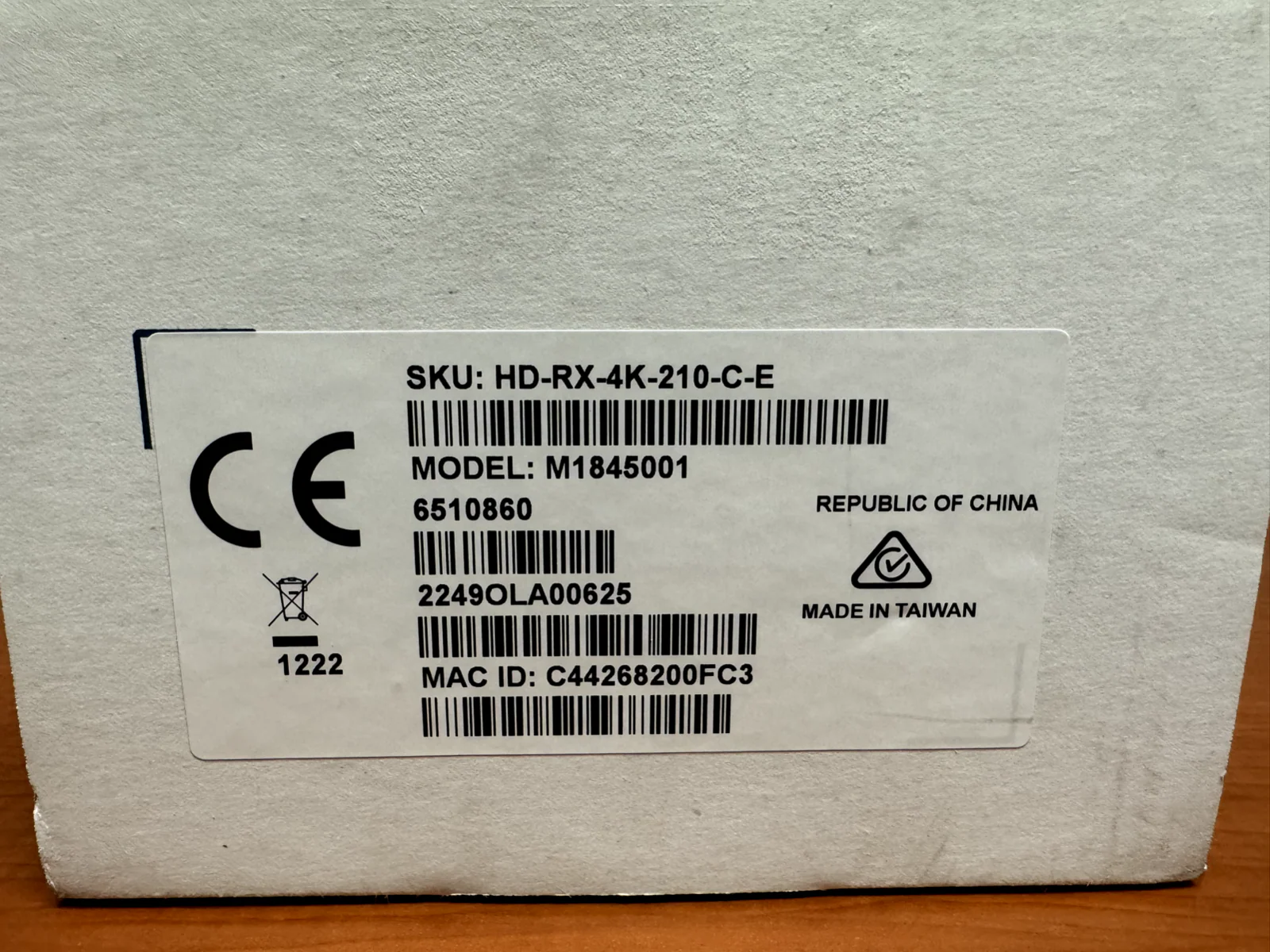 Crestron HD-RX-4K-210-C-E DMPS Lite 4K Multiformat 2x1 Switch & Receiver 6510860 - Image 2