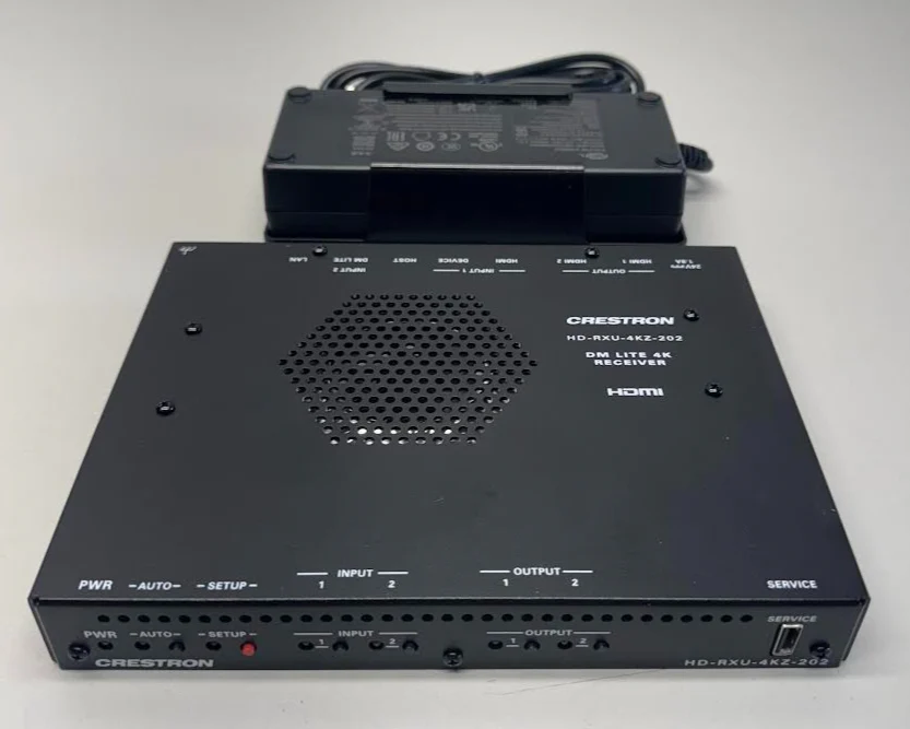 Crestron HD-RXU-4KZ-202 4K @ 60fps 4:4:4 Receiver, 2x2 Auto Switcher 6511929
