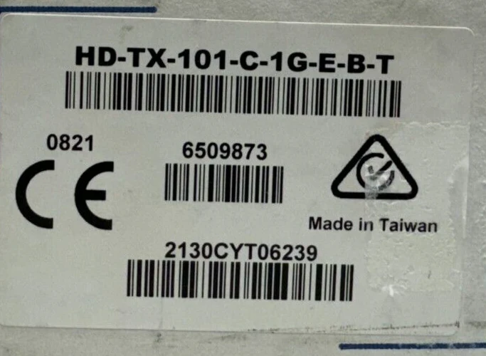 Crestron HD-TX-101-C-1G-E-B-T   Wall Plate Transmitter -   6509873 - Image 4