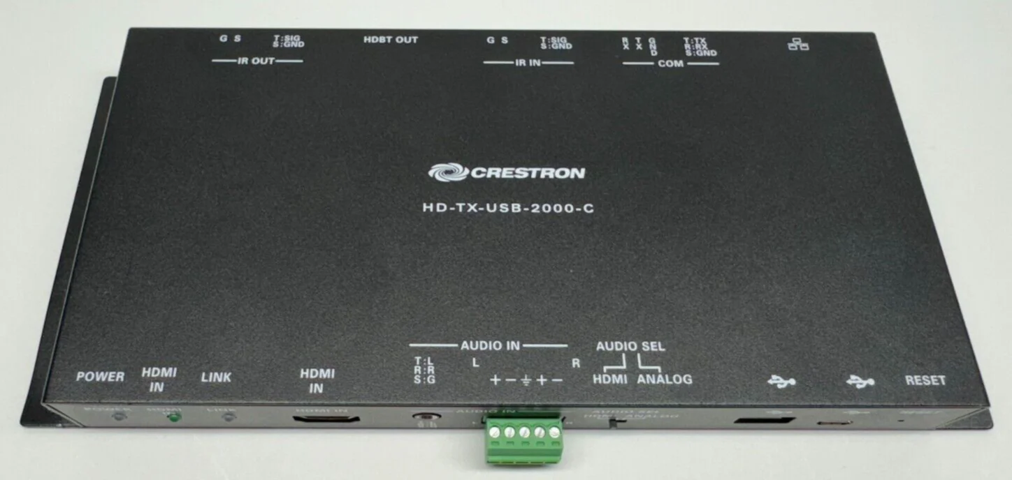 Crestron HD-TX-USB-2000-C & HD-RX-USB-2000-C  HDMI/USB Transmitter and Receiver - Image 2