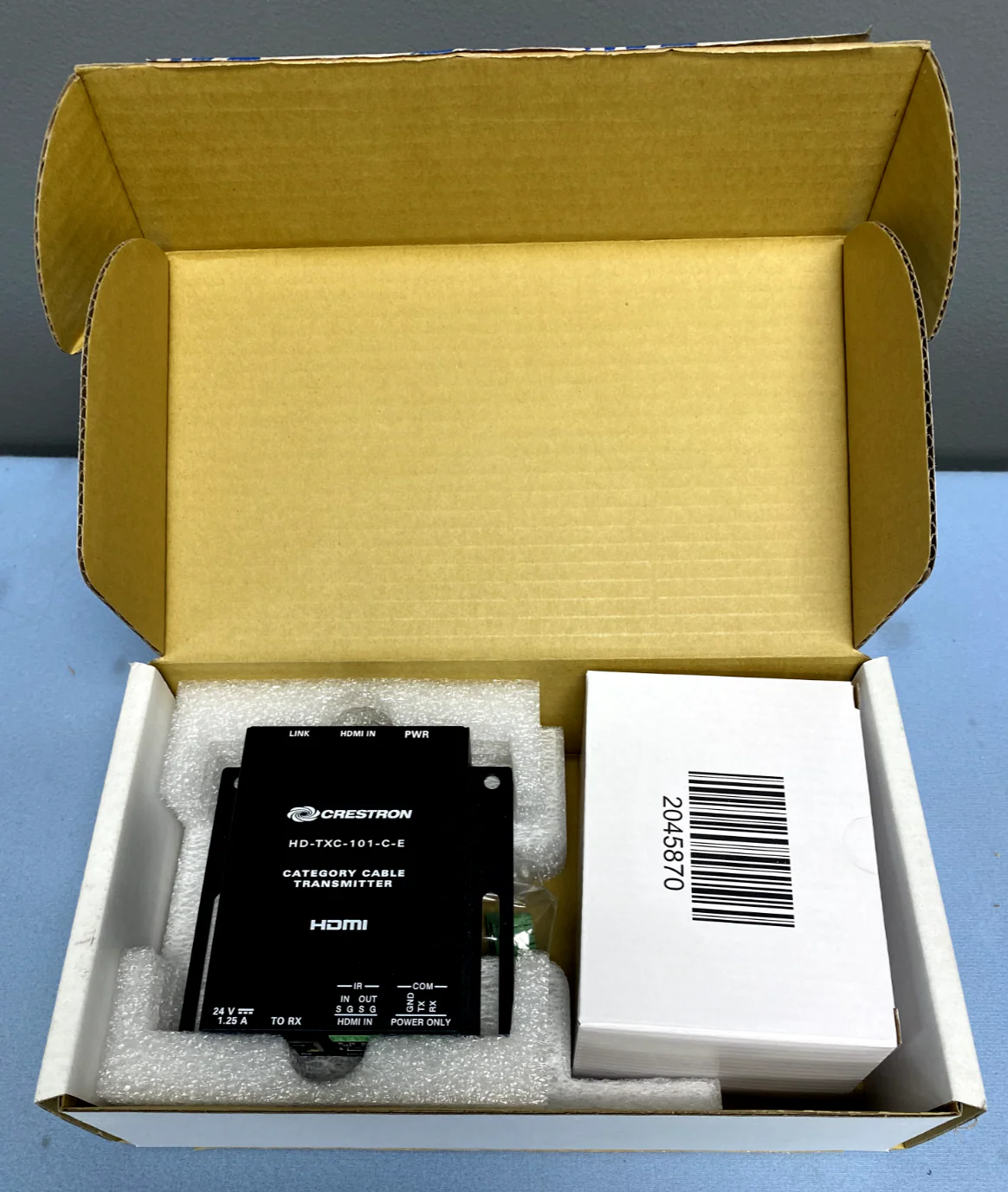 Crestron HD-TXC-101-C-E DM Lite Transmitter for HDMI, IR, and RS-232 6509872 - Image 3