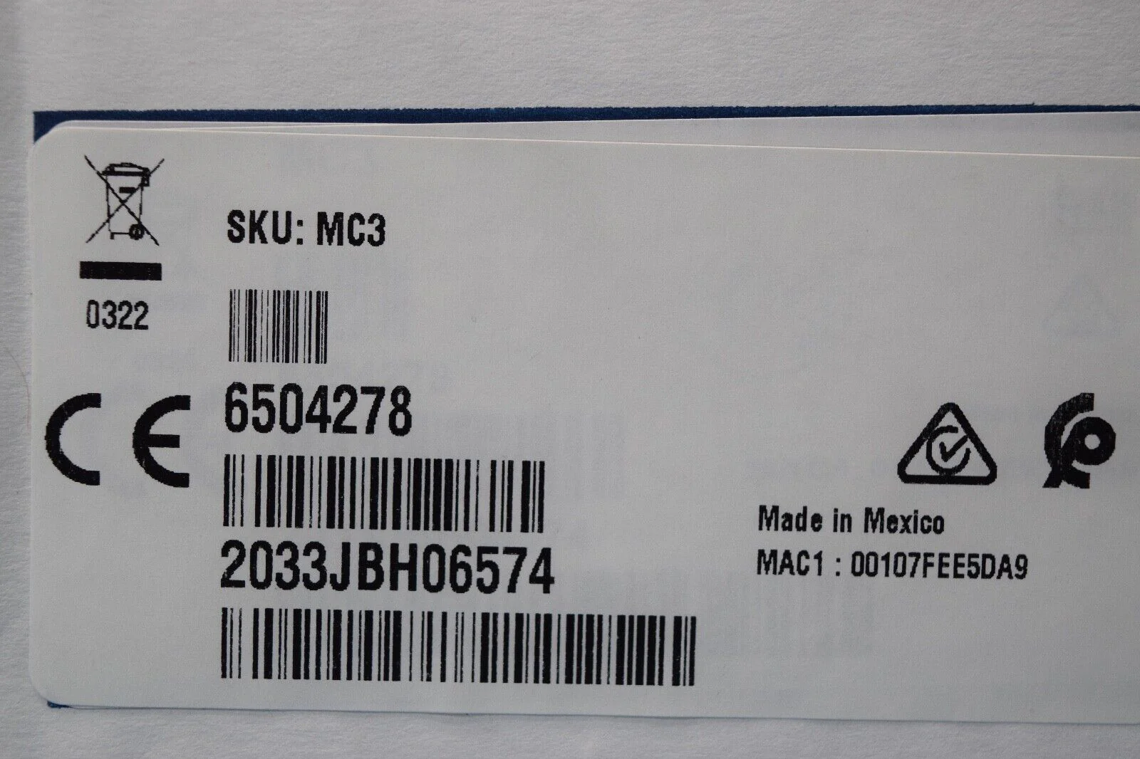 CRESTRON MC3 3-Series Control System / Wireless Gateway New / Sealed 6504278 - Image 2