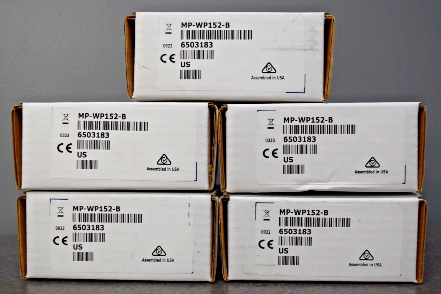 Crestron MP-WP152-B ( LOT OF 5 ) - Media Presentation Wall Plate- HDMI 6503183