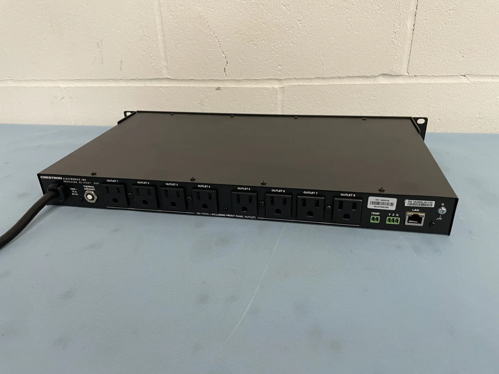 Crestron PC-300 PC300 Energy Monitoring Pro AV/IT Power Conditioner & Controller - Image 5