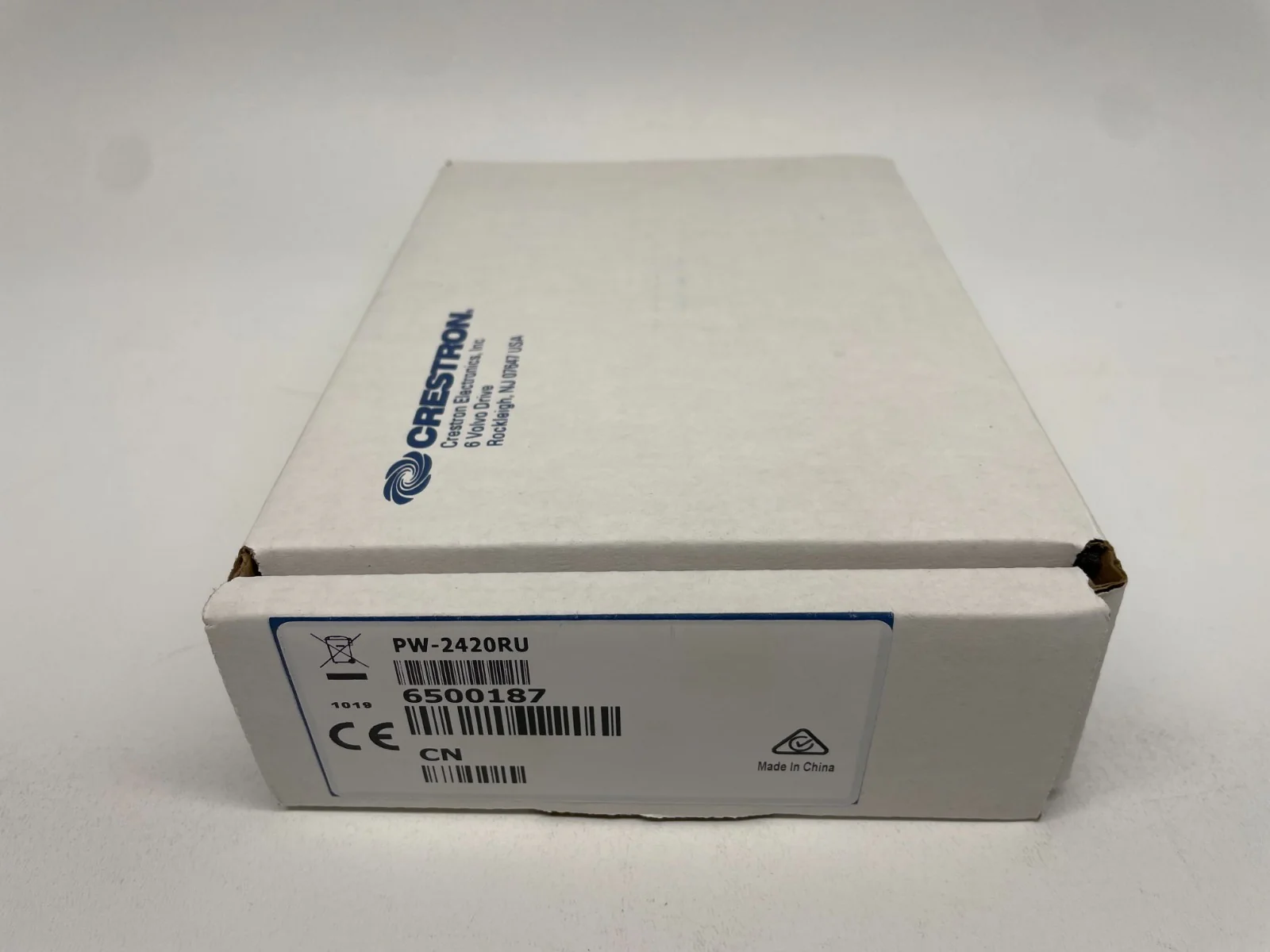 Crestron PW-2420RU 6500187 Desktop Power Pack, 24 VDC, 2.5 A, 2.1 mm