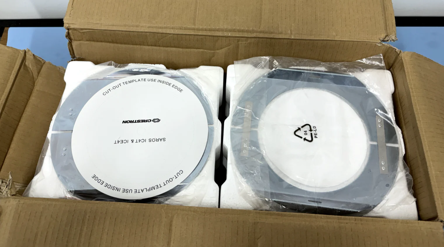 Crestron Saros IC4T-B-T-EACH 2-Way In-Ceiling Speaker-Black Pair 6507529 - Image 3