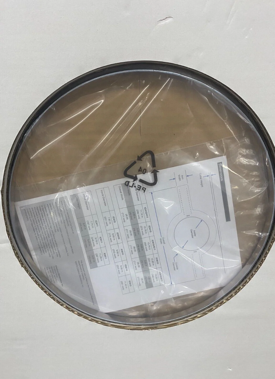 Crestron SPKA-NCTP-IC611 3 Pack of Templates for Saros Speakers Collared 6506422 - Image 2