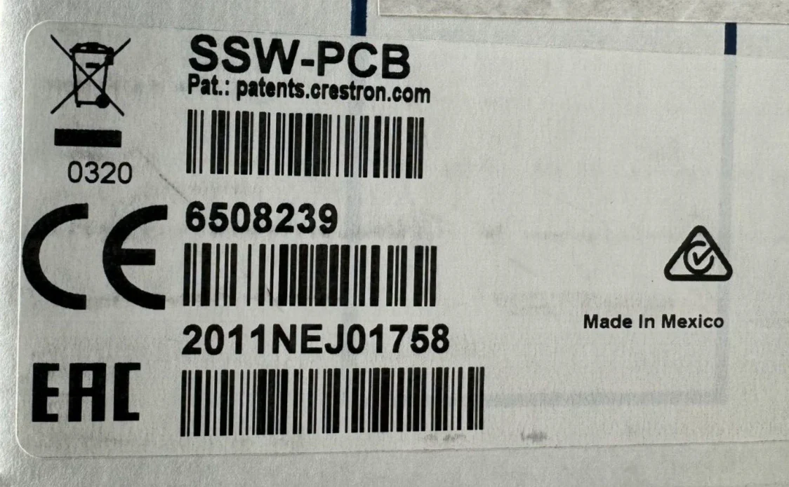 Crestron SSW-PCB (6508239) LED Light PCB for Availability Signs w/ SIW-ACR-100 - Image 4