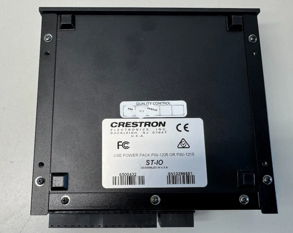 Crestron ST-IO-W/O PWR SUPPLY Module 8 Relay 4 Digital/Analog Input 6500432 - Image 3