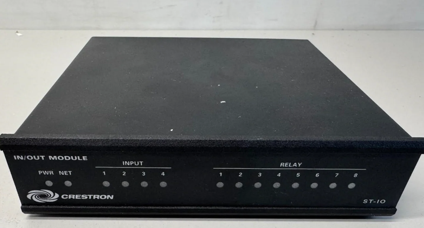 Crestron ST-IO-W/O PWR SUPPLY Module 8 Relay 4 Digital/Analog Input 6500432 - Image 5
