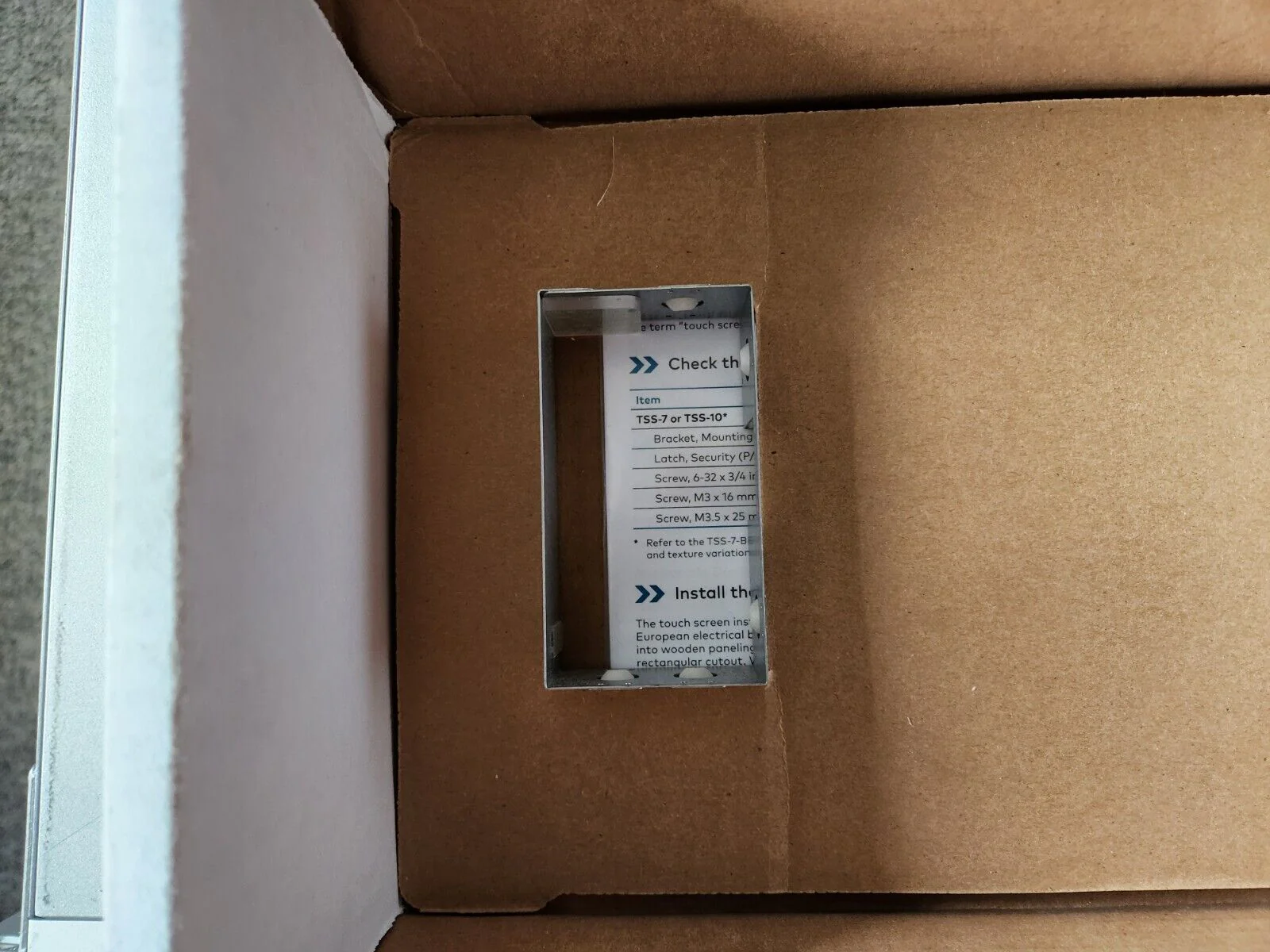 Crestron TSS-10-W-S  10" In-Room Scheduling Touch Screen White (6510369) - Image 3