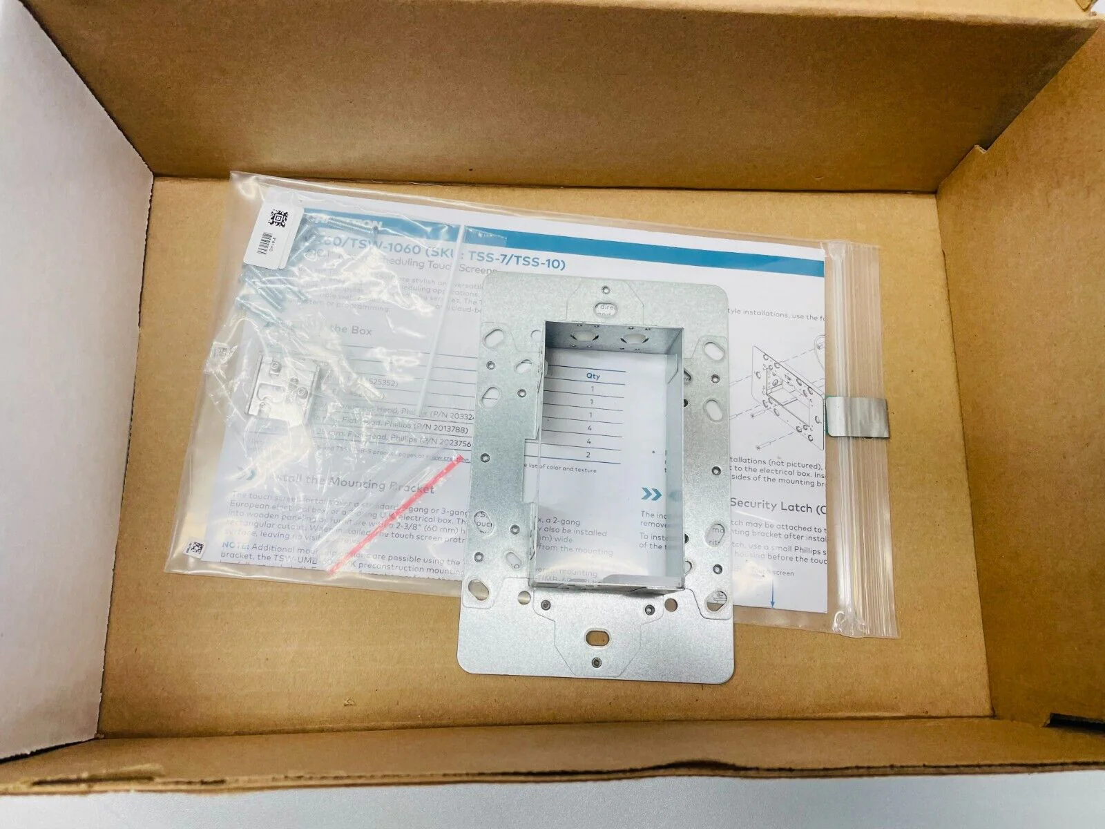 Crestron TSS-7-W-S 7in. Room Scheduling Touch Screen, White Smooth | 6510367 - Image 4
