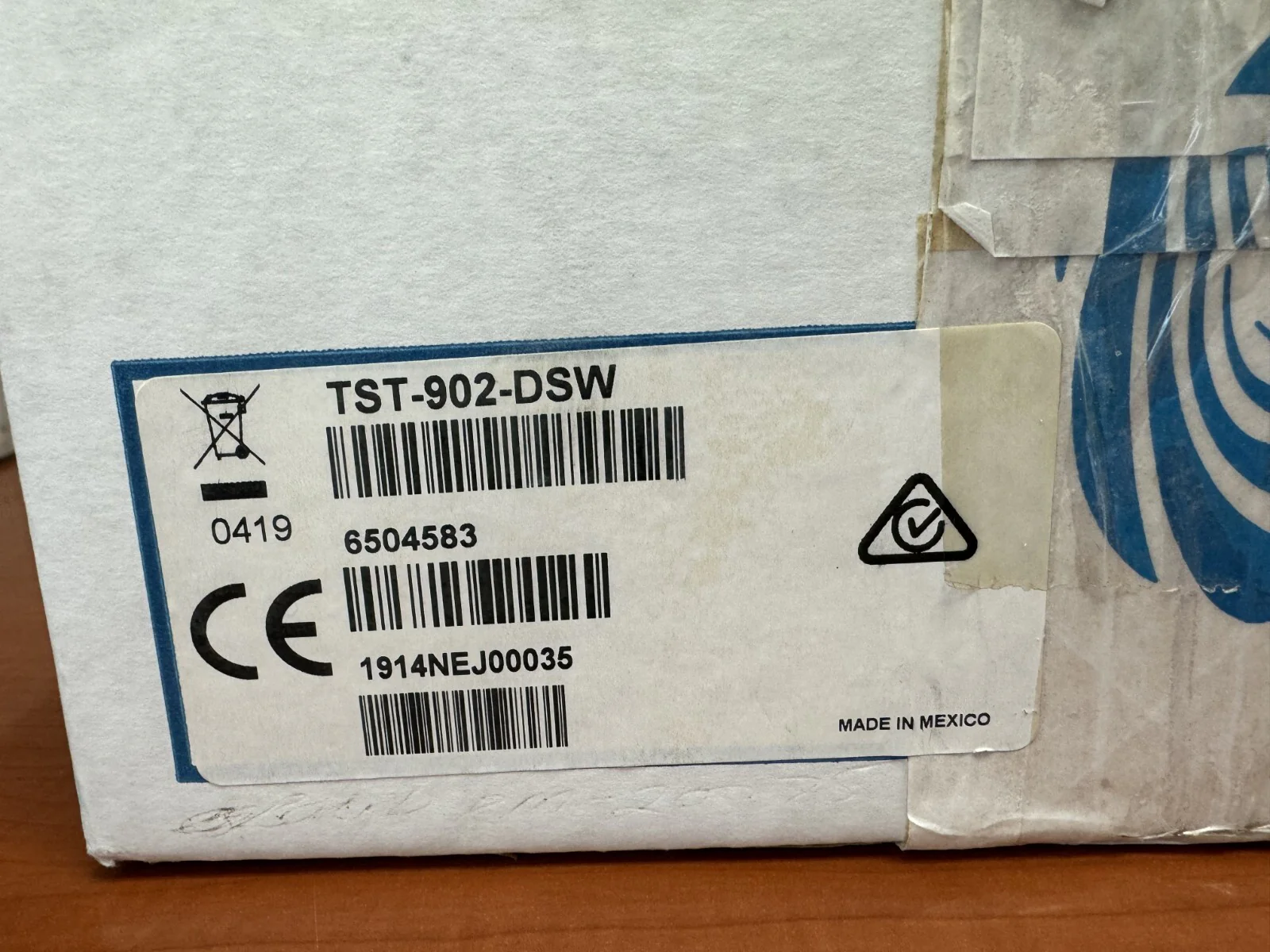 Crestron TST-902-DSW 6504583 Wall Dock For TST-902 - Image 2