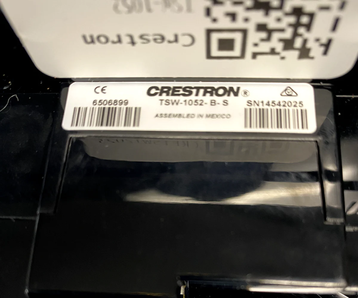 Crestron TSW-1052-B-S 10.1” Touch Screen with Tabletop Kit Black Smooth 6506899 - Image 5