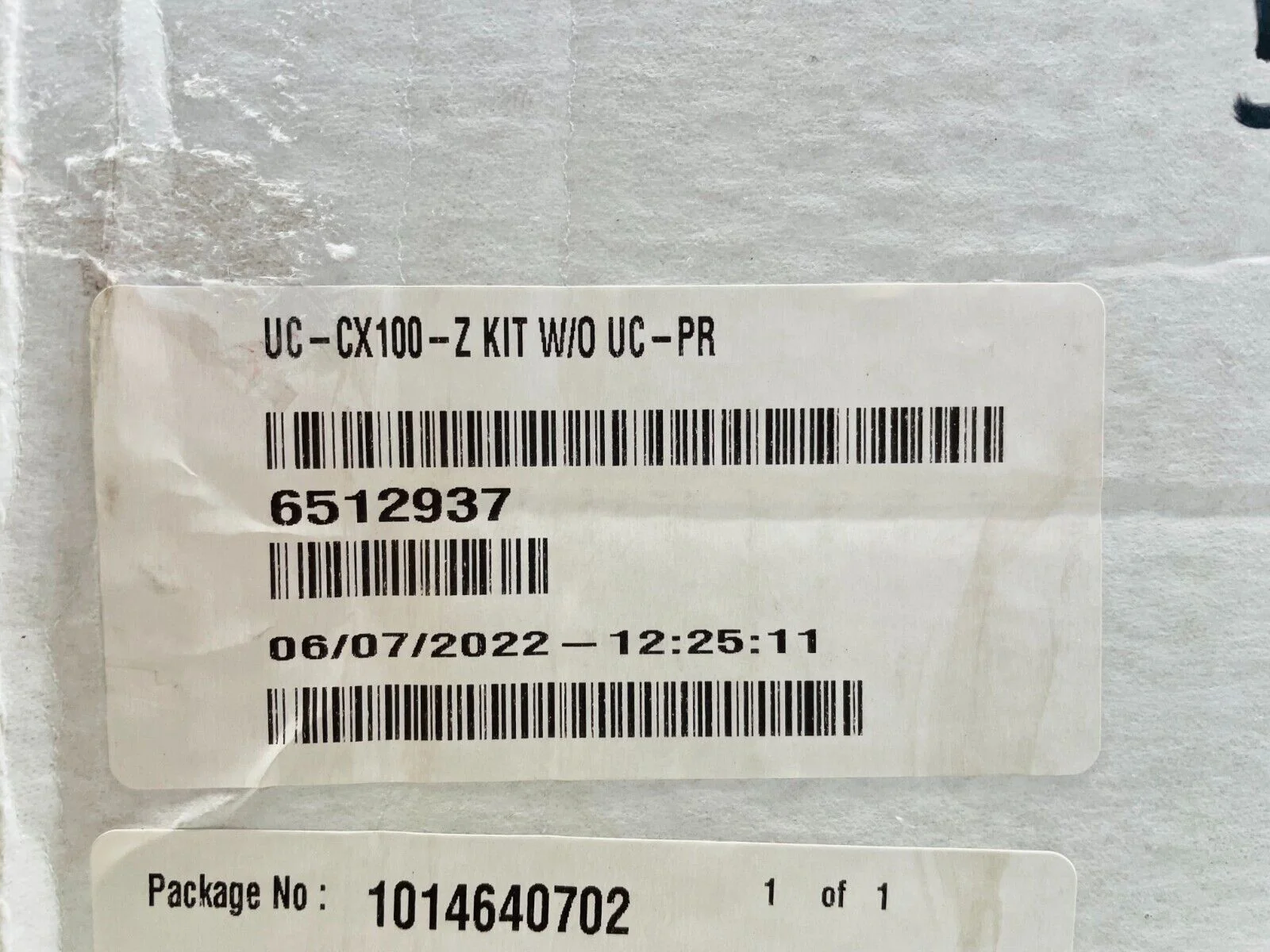 Crestron UC-CX100-Z Kit W/O UC-PR Crestron Video Conference System 6512937 - Image 2