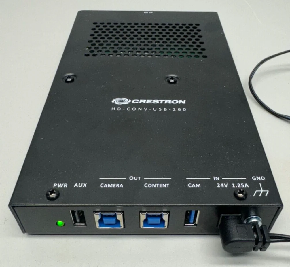 Crestron UC-ENGINE-D-T W/ HD-CONV-USB-260 & Power Supply and Adaptor & More - Image 7