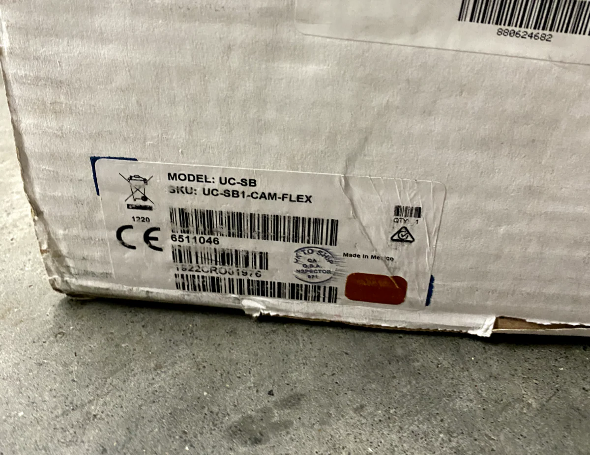 Crestron UC-SB UC-SB1-CAM-FLEX Sound Bar & Camera 6511283 NEW - Image 3
