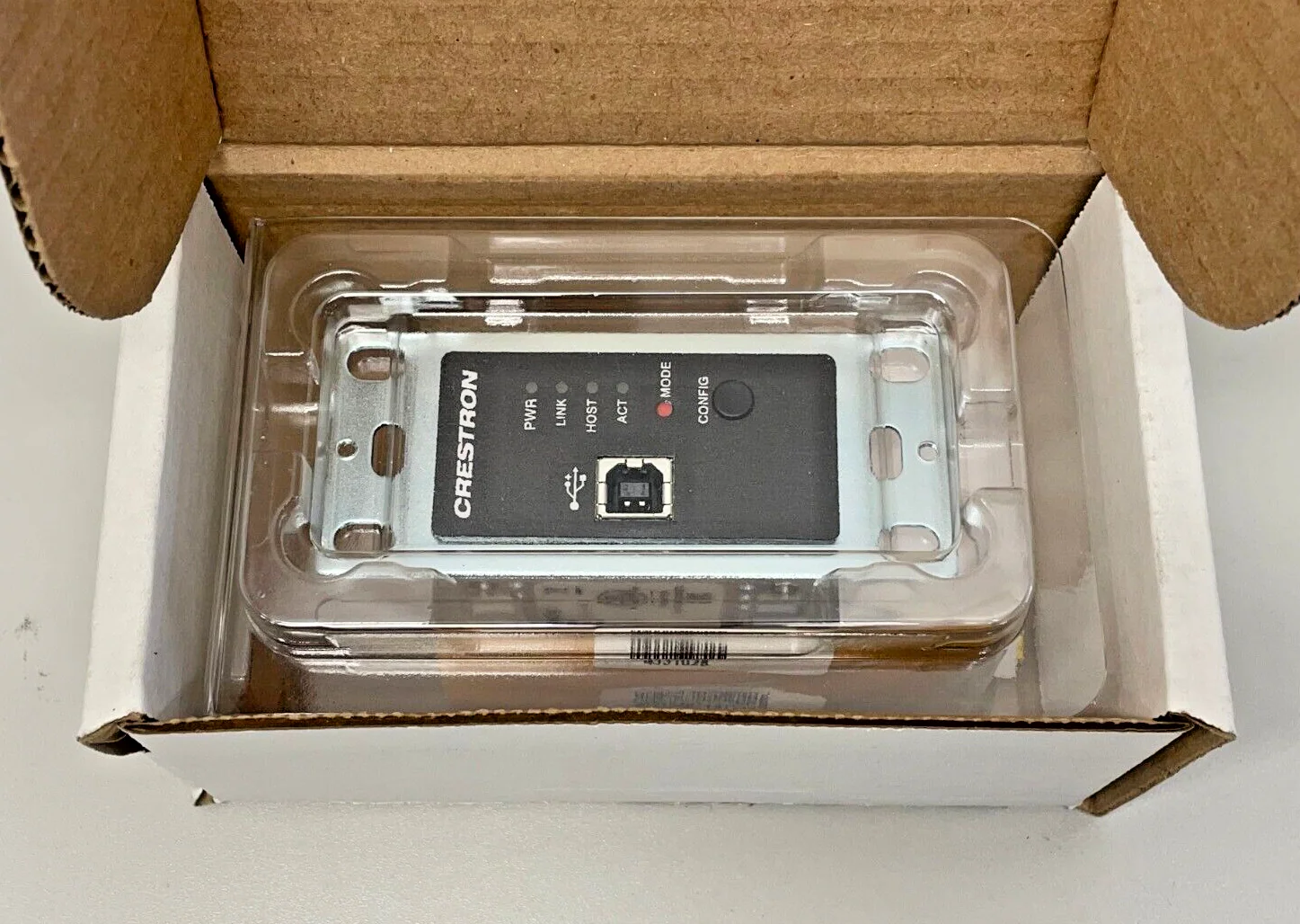 Crestron USB-EXT-2-LOCAL-1G-B USB over Cat Cable Extender Wall Plate 6510559