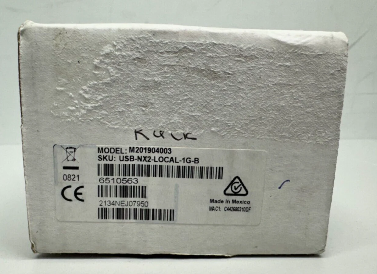 Crestron USB-NX2-LOCAL-1G-B USB over Ethernet Network Endpoint Plate 6510563 - Image 3