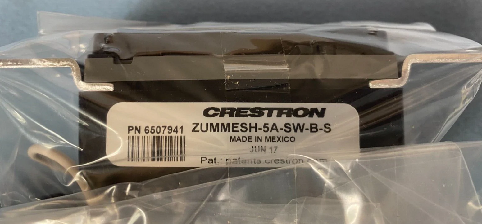 Crestron ZUMMESH-5A-SW-B-S Zūm Wireless 0-10V Wall-Box Dimmer, 5A 6507941 NOB - Image 3
