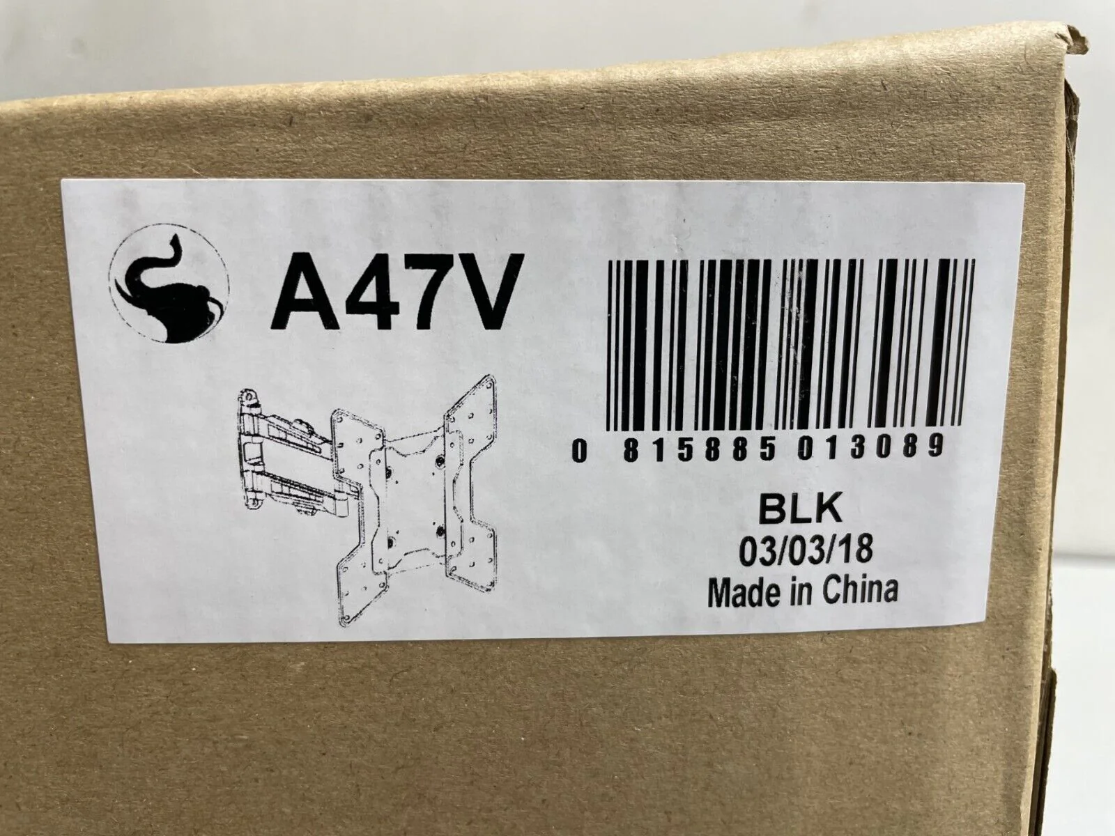 Crimson A47V Full Motion Articulating Monitor/TV Wall Mount for 13"-55" Displays - Image 2