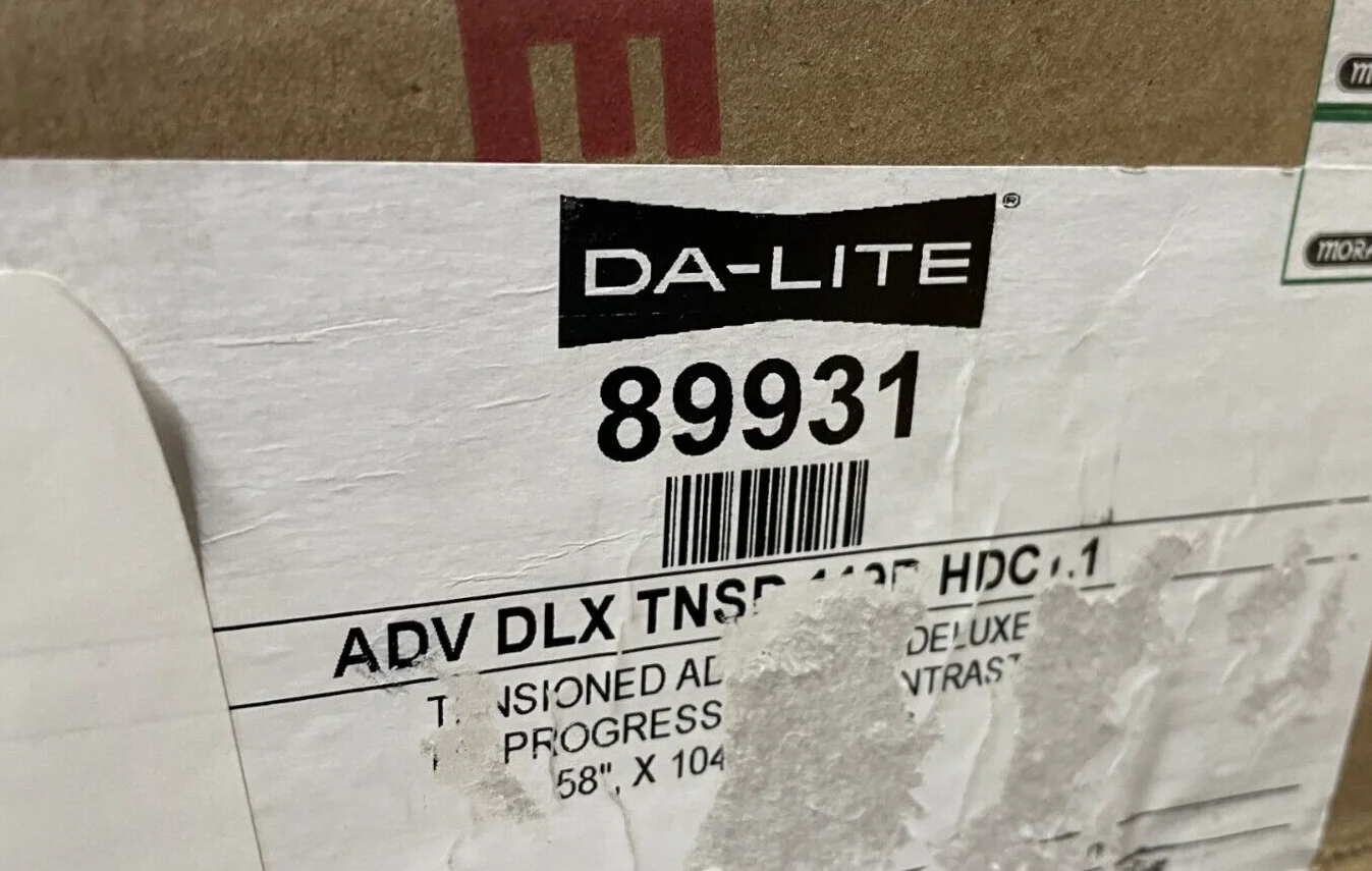 Da-Lite 89931 Ceiling 4K 8K 16K Tensioned 16:9 Electric Projection Screen - 119" - Image 6