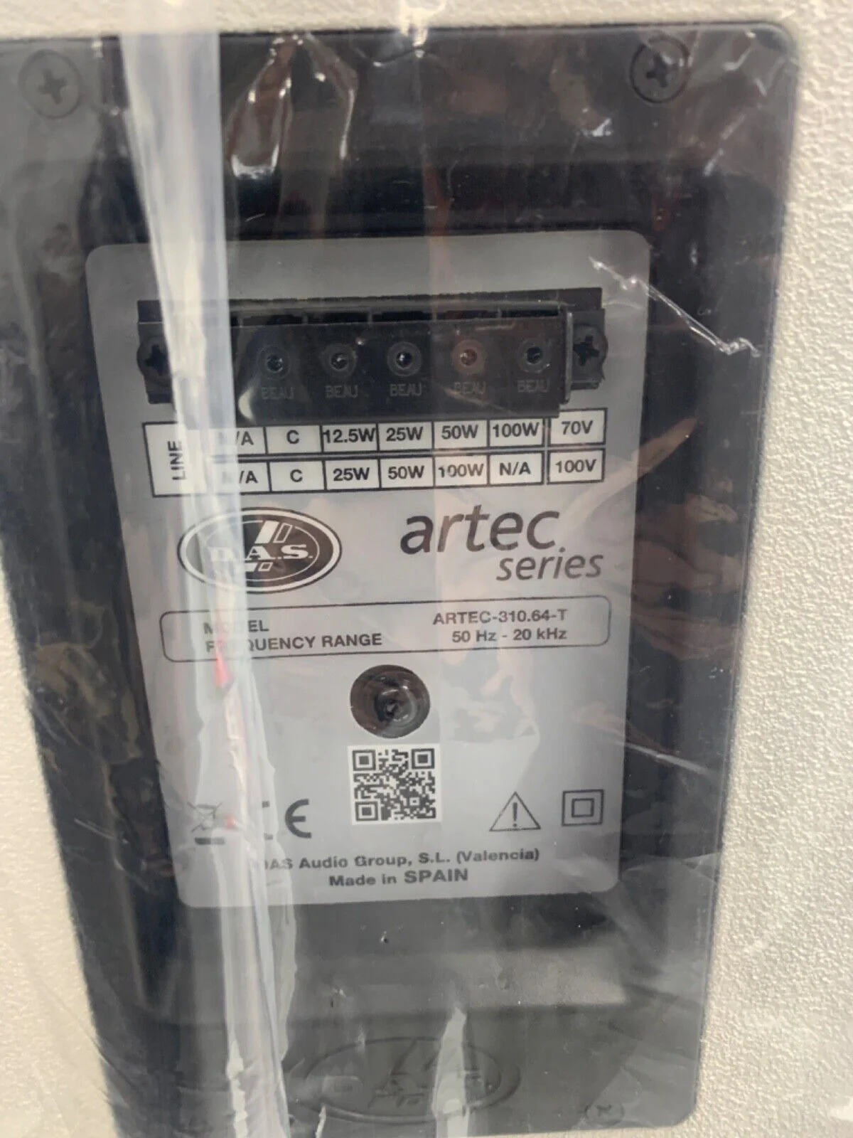 DAS Artec 310.64-TW 1000W 10-inch Passive 2-Way 70V/100V Installation Loudspeake - Image 3