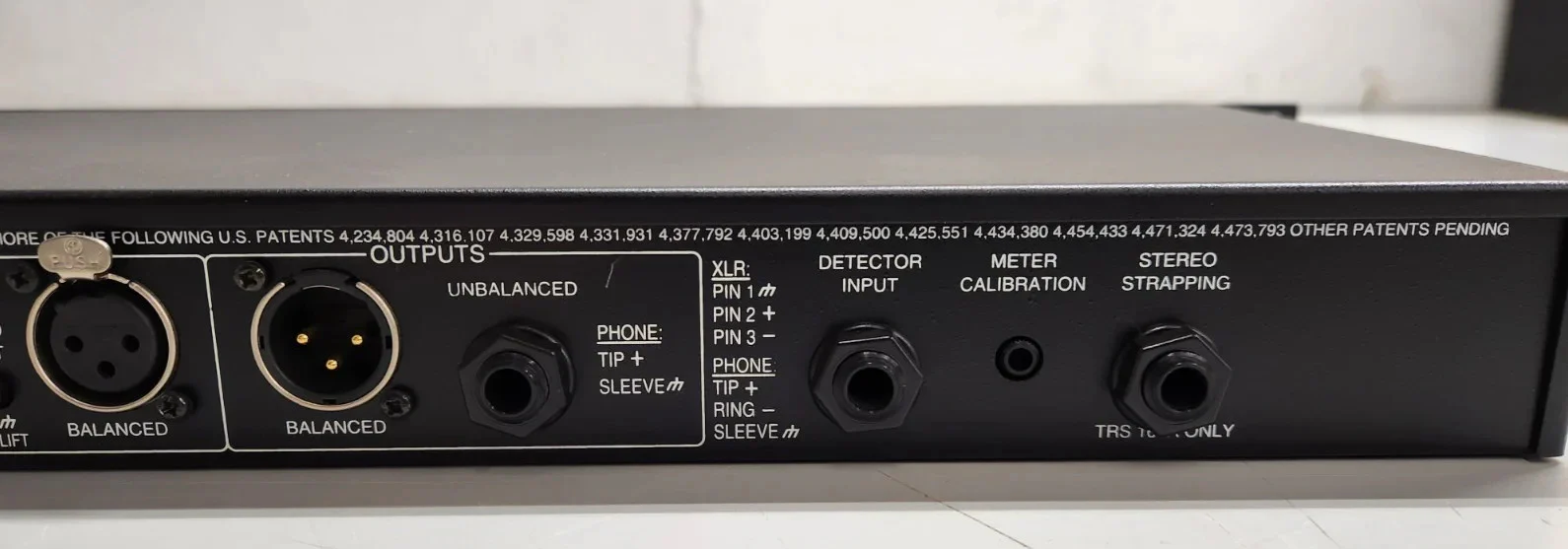 DBX 160A Mono Compressor/Limiter Dynamic Signal Processor Made in USA - Image 5