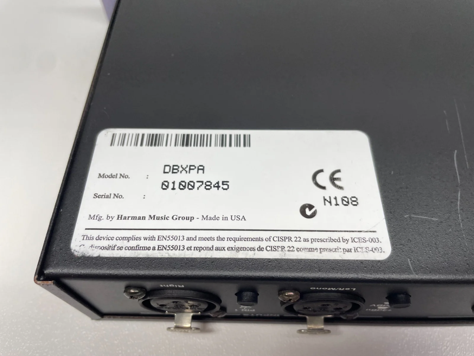 dbx Professional Products DBXPA DriveRack PA Equalization Control System - Image 6