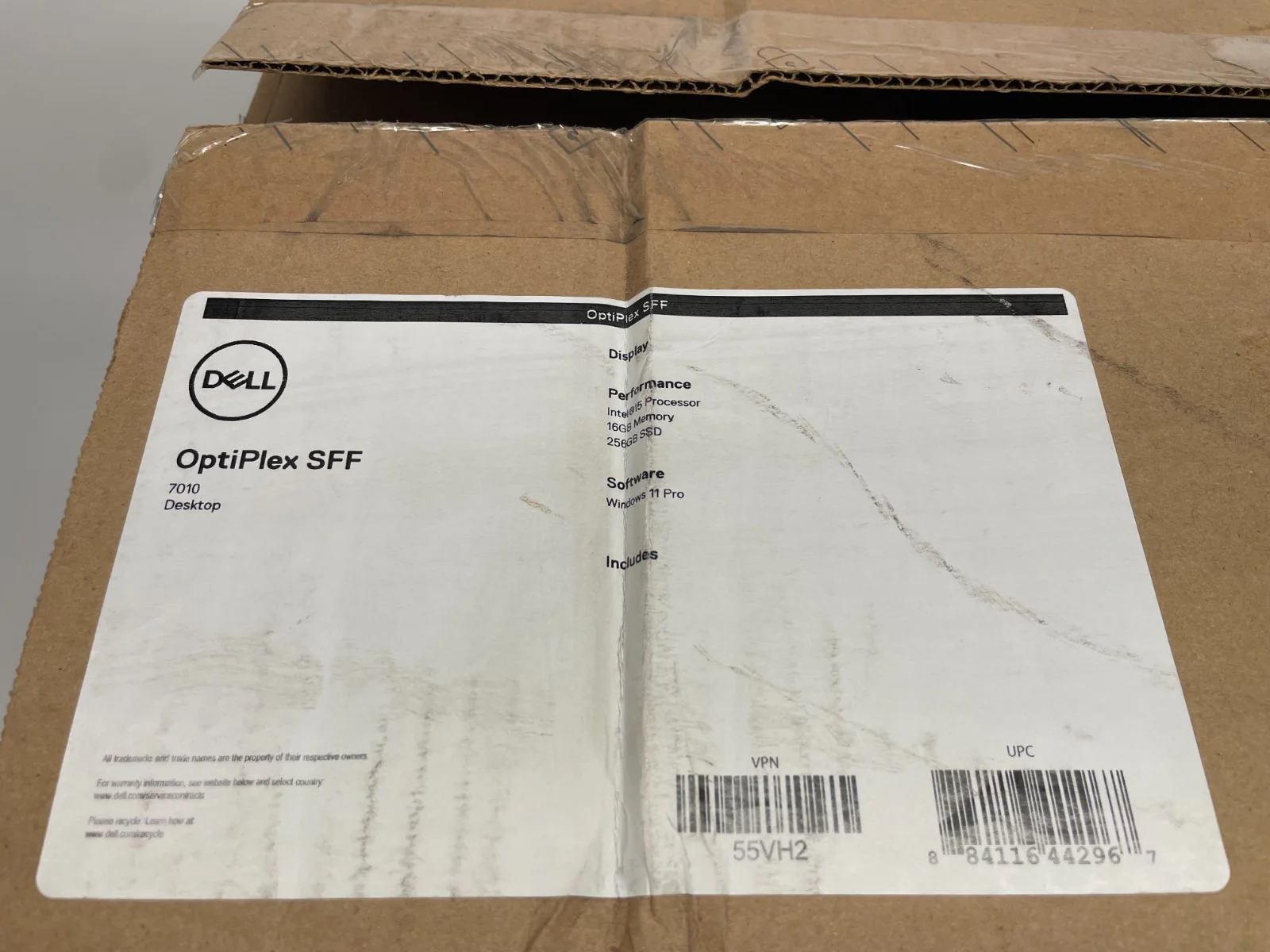 Dell OptiPlex SFF 7010 i5-13500 2.5GHz 16GB 256GB W11P - vPro Enterprise (55VH2) - Image 2
