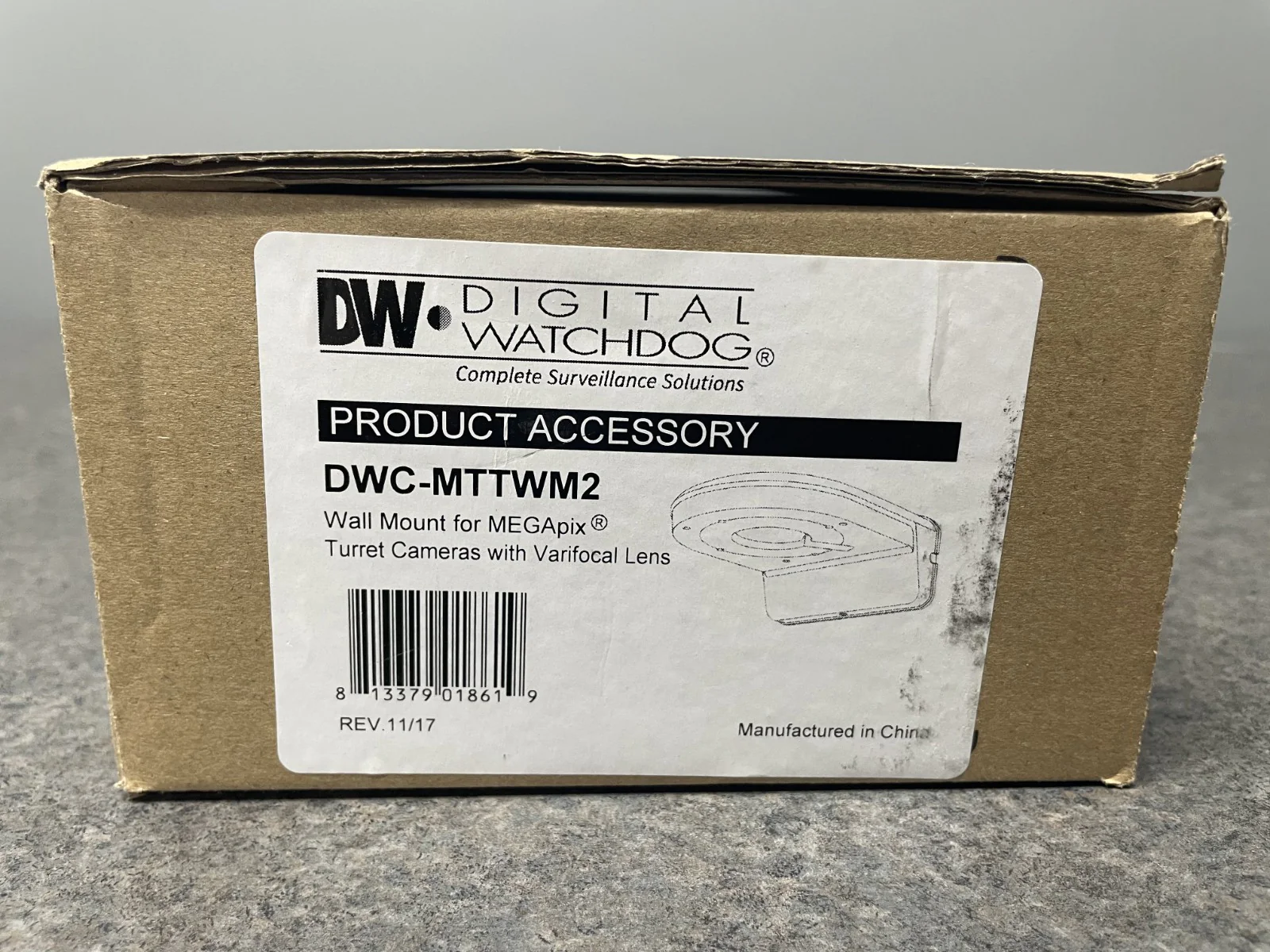 Digital Watchdog DWC-MTTWM2 Wall Mount for MTT Varifocal Lens Camera - Image 2