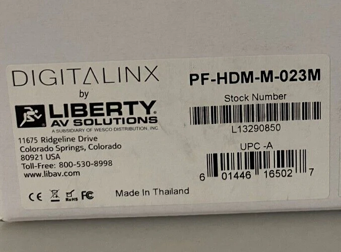 Digitalinx by Liberty AV Solutions PF-HDM-M-023M 10G HDMI Optical CMP 23M CBL
