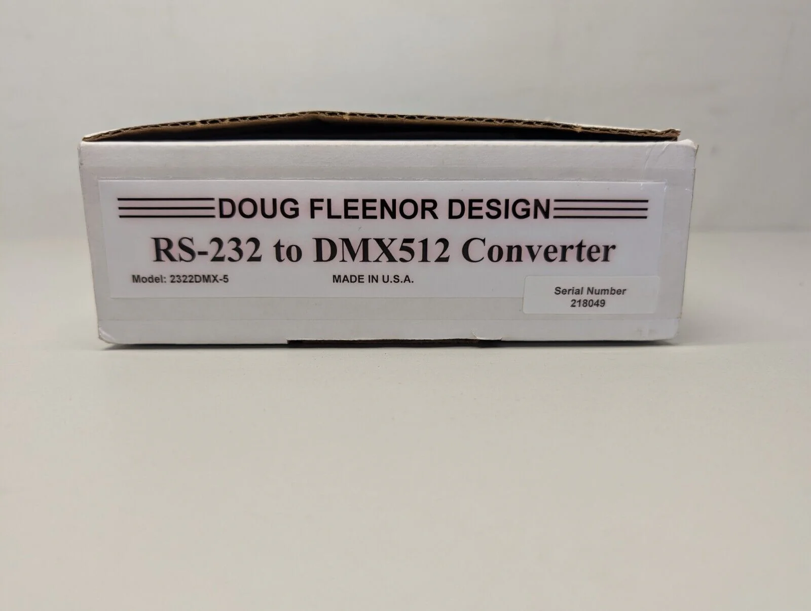 Doug Fleenor Design 2322DMX-5, RS-232 to DMX512 Converter