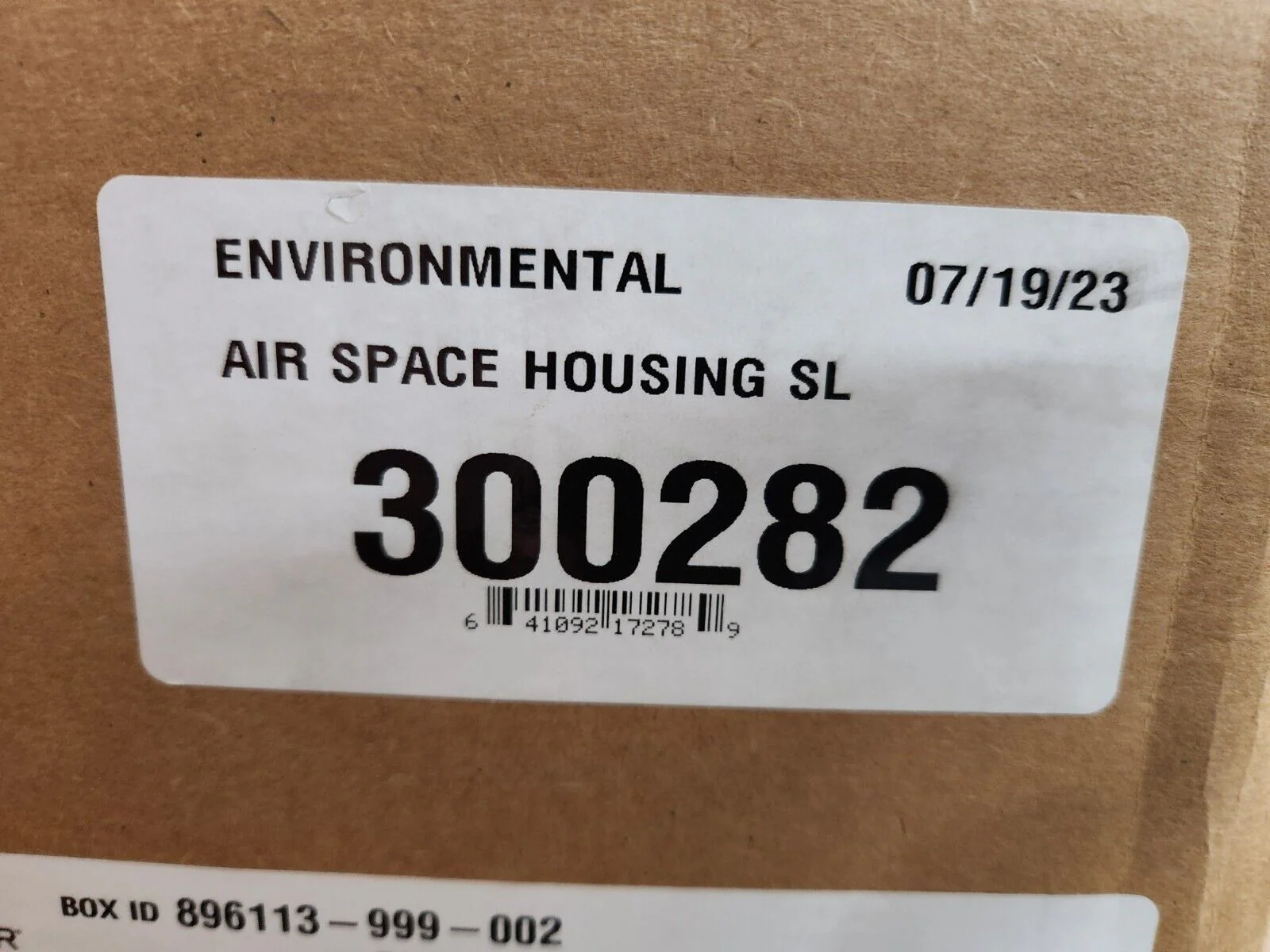 Draper (SL) Environmental Airspace Housing Lift Accessory White 300282 Open Box - Image 3