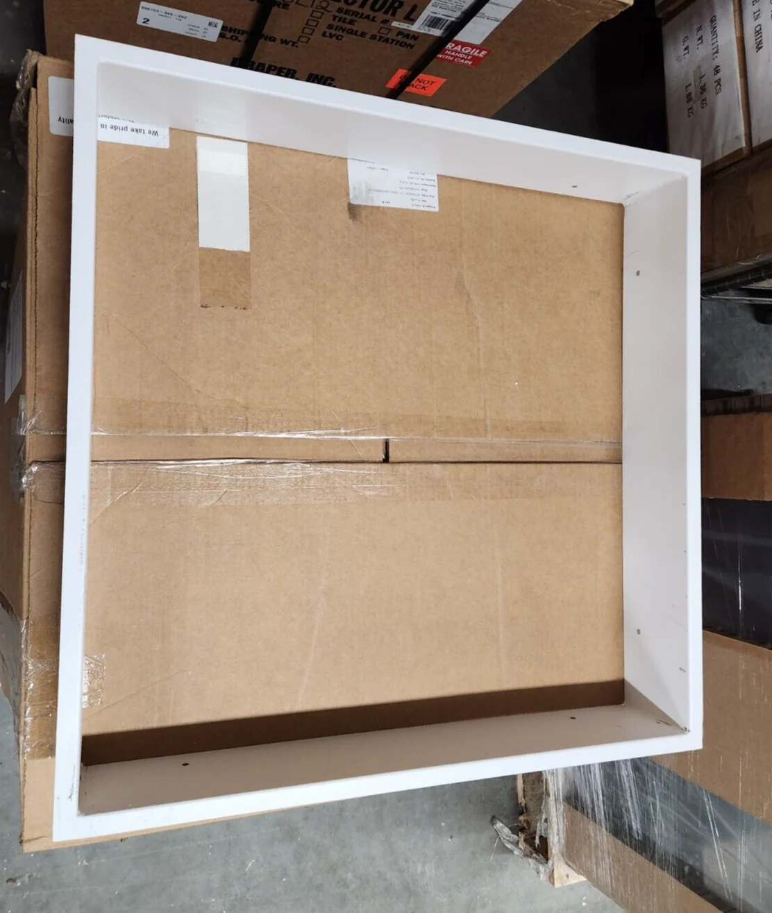 Draper (SL) Environmental Airspace Housing Lift Accessory White 300282 Open Box - Image 6