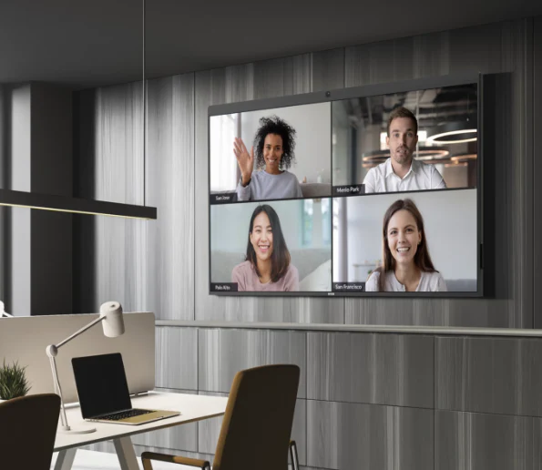 DTEN D7 75" All-In-One Interactive Electronic Whiteboard 4K Monitor Display Zoom - Image 2