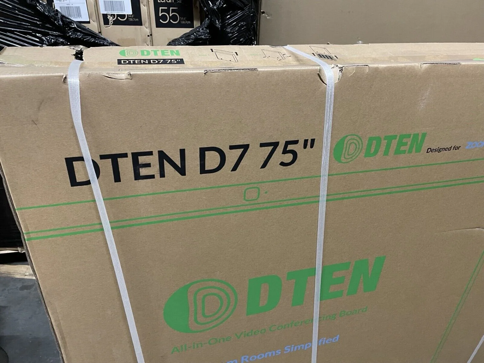 DTEN D7 75" All-In-One Interactive Electronic Whiteboard 4K Monitor Display Zoom - Image 4