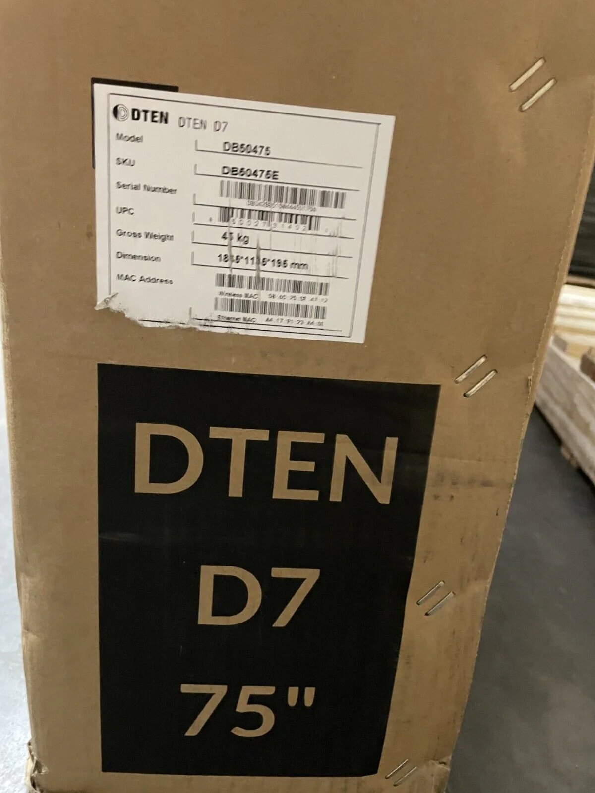 DTEN D7 75" All-In-One Interactive Electronic Whiteboard 4K Monitor Display Zoom - Image 5