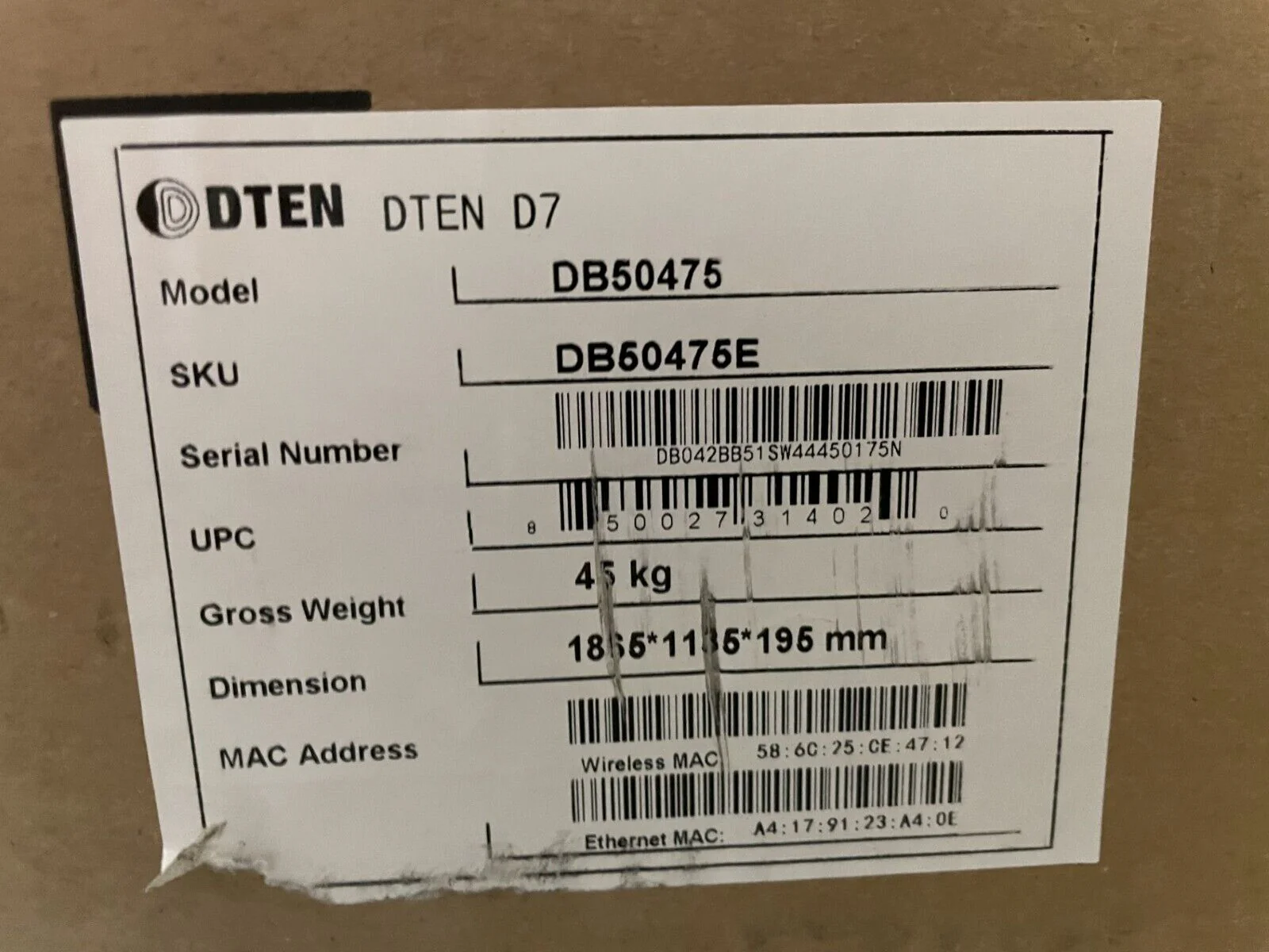 DTEN D7 75" All-In-One Interactive Electronic Whiteboard 4K Monitor Display Zoom - Image 6