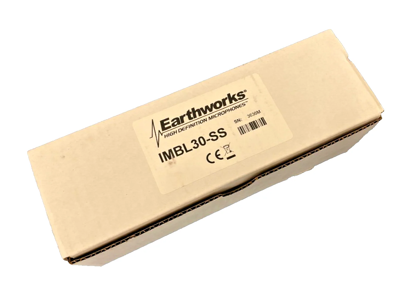 Earthworks IMBL30-SS Pro Audio Omni Boundary Microphone w/ LumiComm Touch Ring