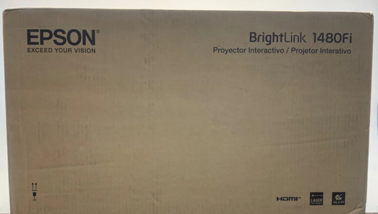 Epson BrightLink 1480Fi 5000-Lumen Ultra-Short Throw 3LCD Laser Projector /H921A
