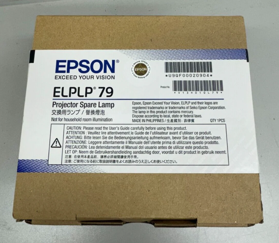 Epson ELPLP79 replacement Projector Lamp V13H010L79 GENUINE OEM - Image 2