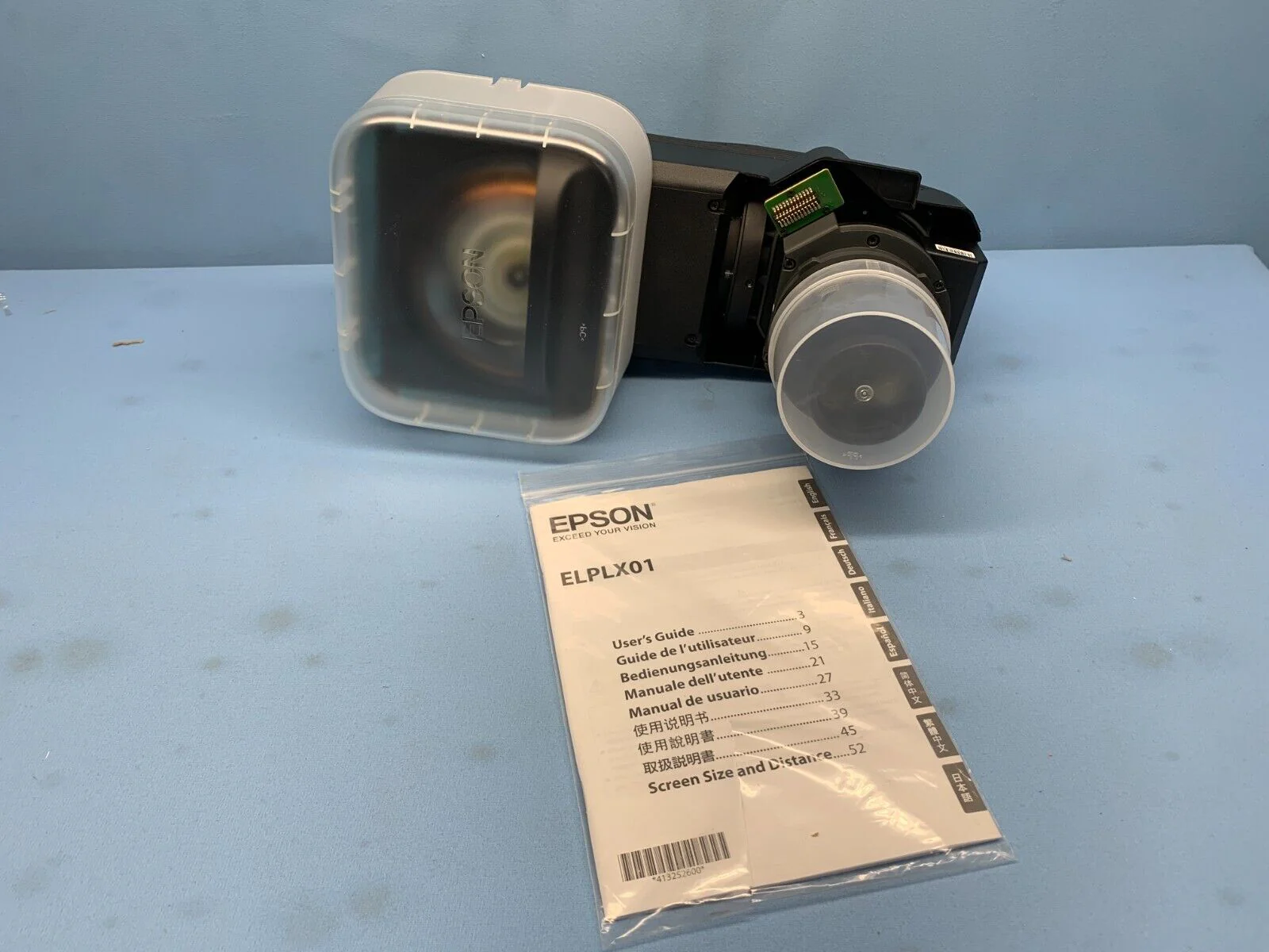 Epson ELPLX01 Ultra Short Throw Projector Lens / Wide Angle