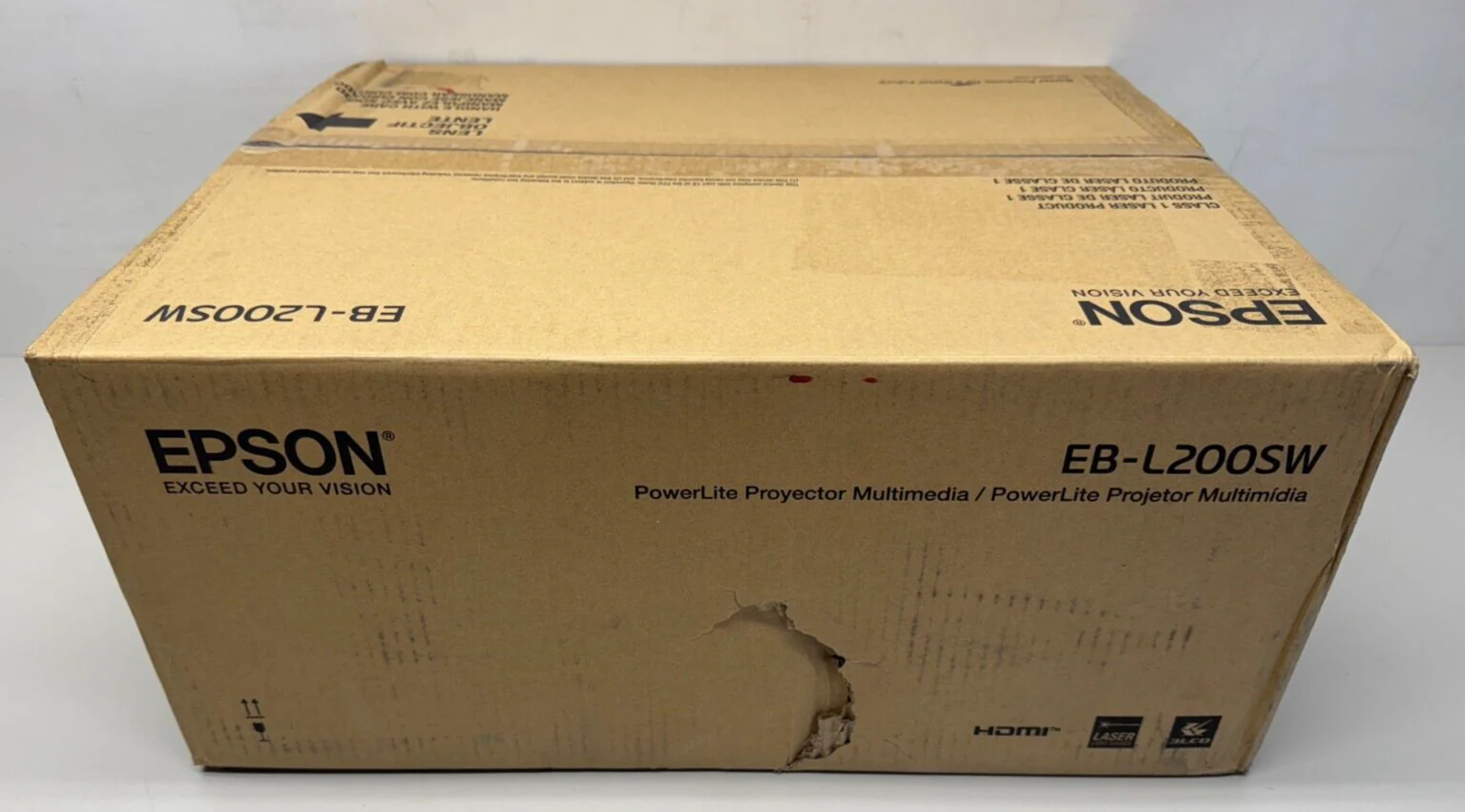 Epson H993A PowerLite L200SW Wireless WXGA 3LCD Short-throw Display V11H993020 - Image 4