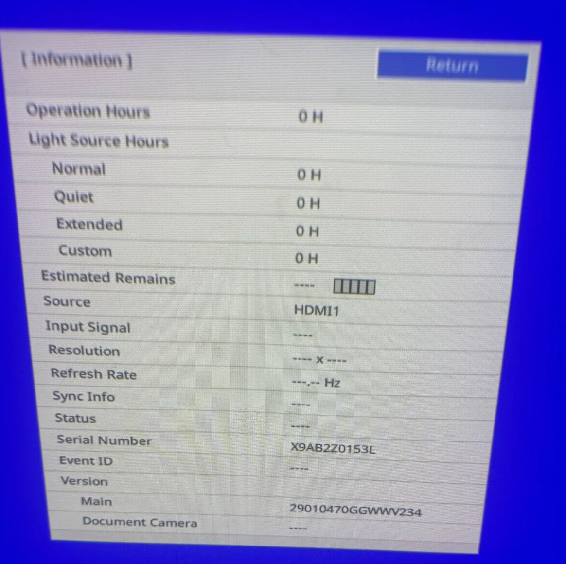 Epson H993A PowerLite L200SW Wireless WXGA 3LCD Short-throw Display V11H993020 - Image 7